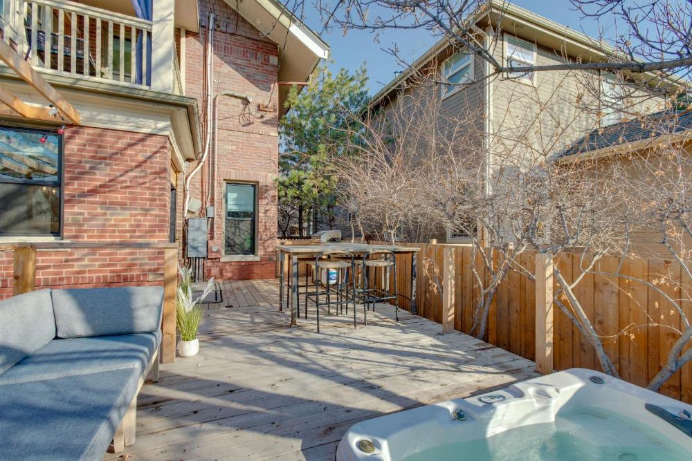 Hot Tub, Fire Pits Ideally Located Denver Home!